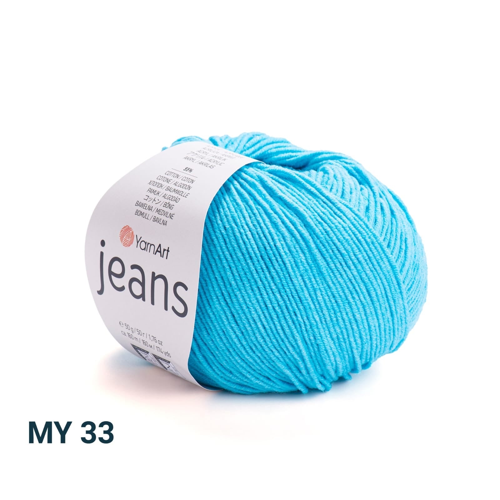يشتري light-blue-my33 YarnArt Jeans