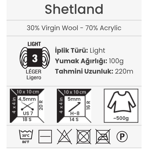 YarnArt Shetland