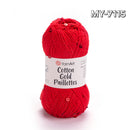 Cotton gold paillettes-14
