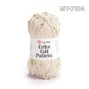 Cotton gold paillettes-17