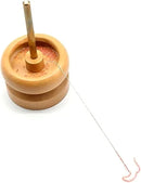 Wooden Manual Seed Bead Spinner Holder-4