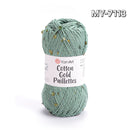 Cotton gold paillettes-12