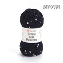 Cotton gold paillettes-1