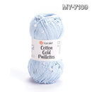 Cotton gold paillettes-8
